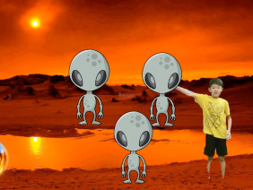 Sample Student Project: “To Mars We Go” Holographic AR Project by Andrew L.
