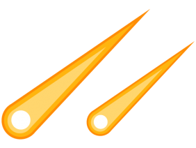 Meteor & Shooting Star PNGs