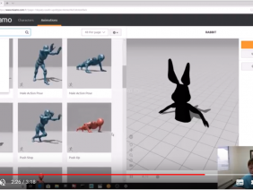 2. How to generate 3D animations in mixamo 3d by Winfred Lin
