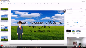 Tutorial of “Meeting Aliens” Holographic AR project by Winfred Lin