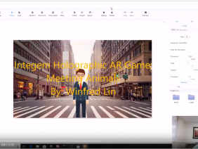 Tutorial to “Meeting Animals” Holographic AR project by Winfred Lin