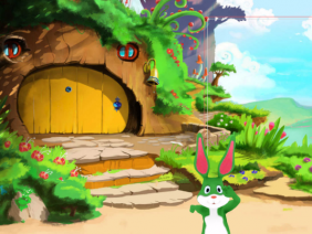 3D Rabbit (Green)