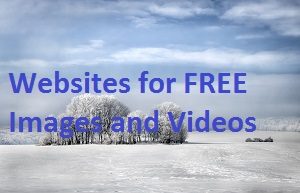 Websites for free high quality images and videos