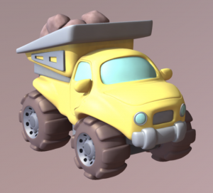 3D Toy Truck