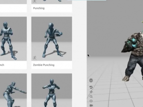 Combine Multiple 3D Animations Into One File