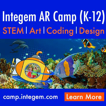 Camp Integem: #1 AR Coding, STEM, AI, Art & Design Camp